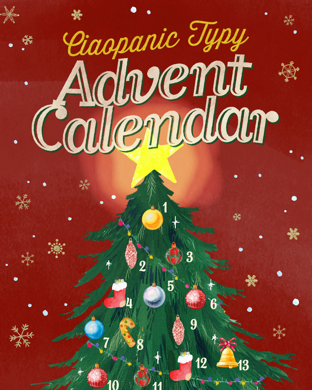 CIAOPANIC TYPY アドベントカレンダー開催中！｜チャオパニック